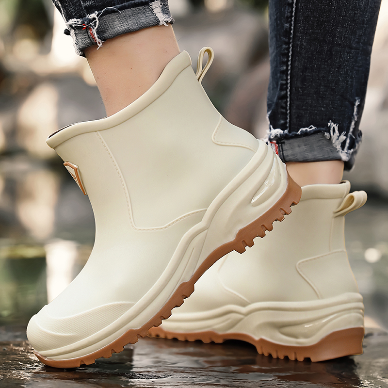 Fishing Boots - Sepatu Bot Hujan Pria Anti-Selip, Tahan
