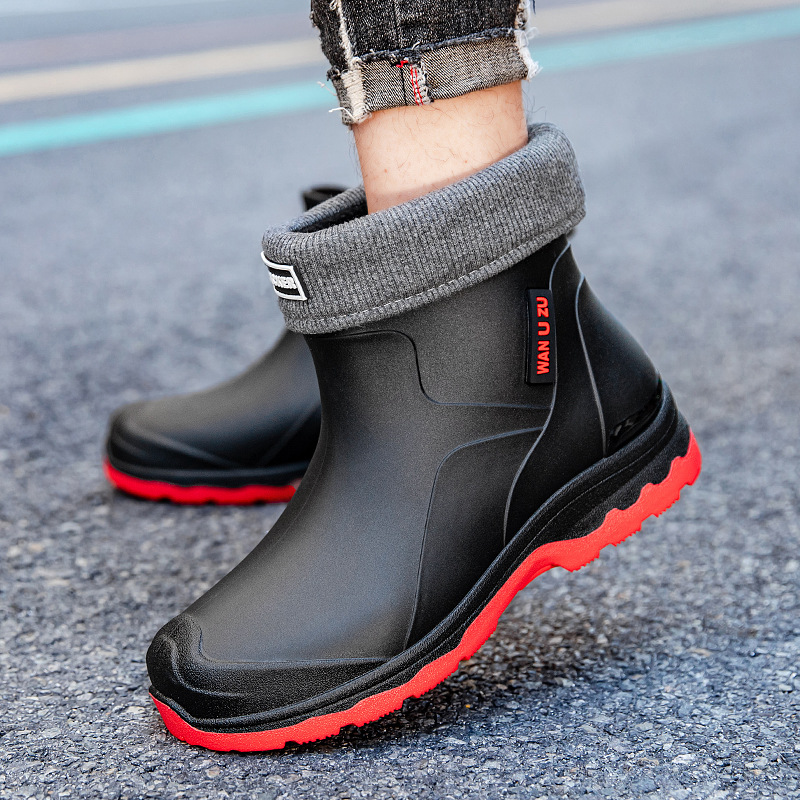 Fishing Boots - Sepatu Bot Hujan Pria Model Pendek