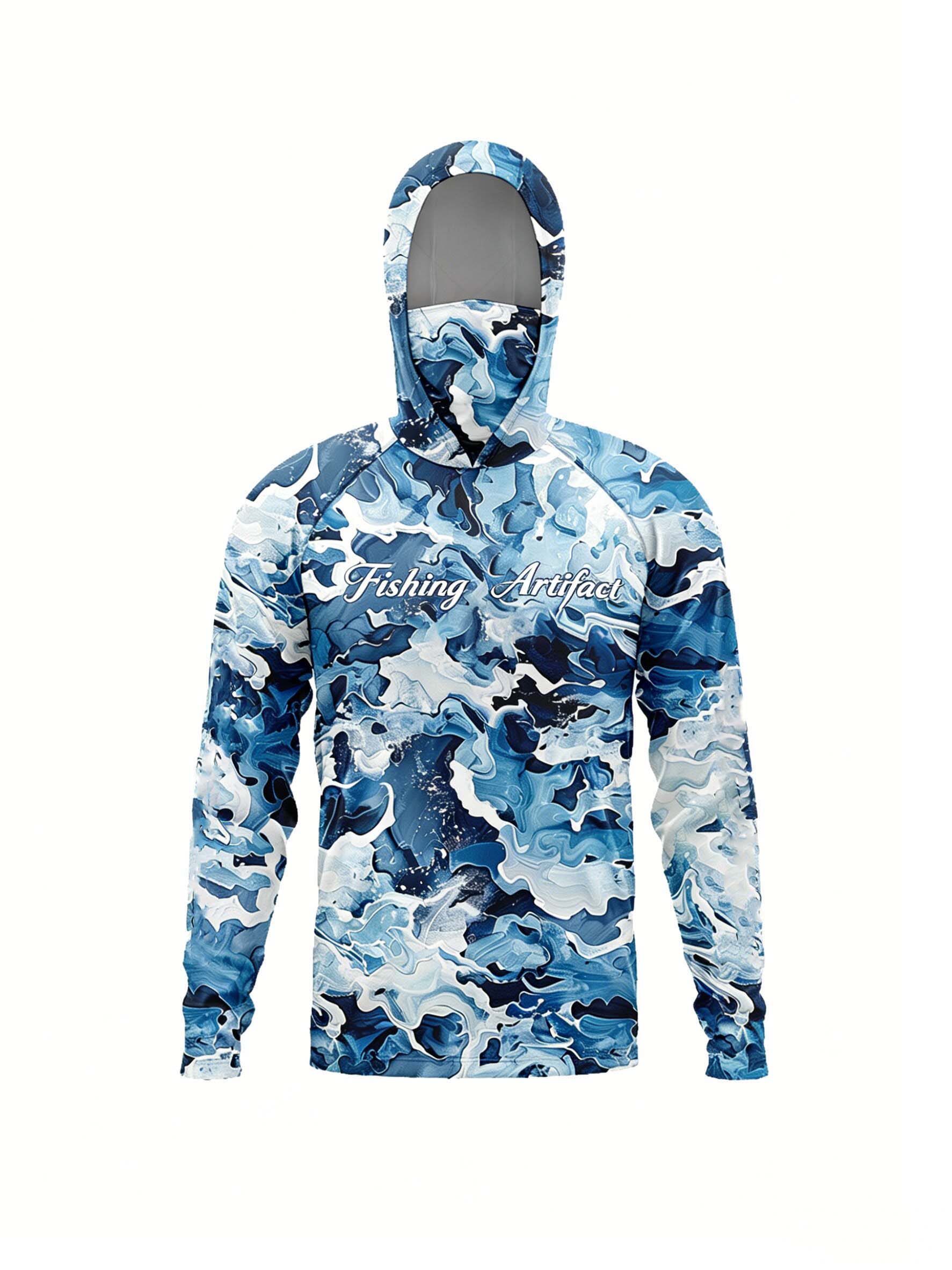 Hoodie Memancing Pria Motif 3D - Fishing Hoodie ulasan dan harga