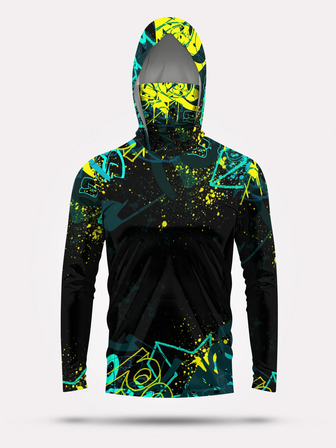 Hoodie Pancing Pria UPF50+ den - Fishing Hoodie ulasan dan harga