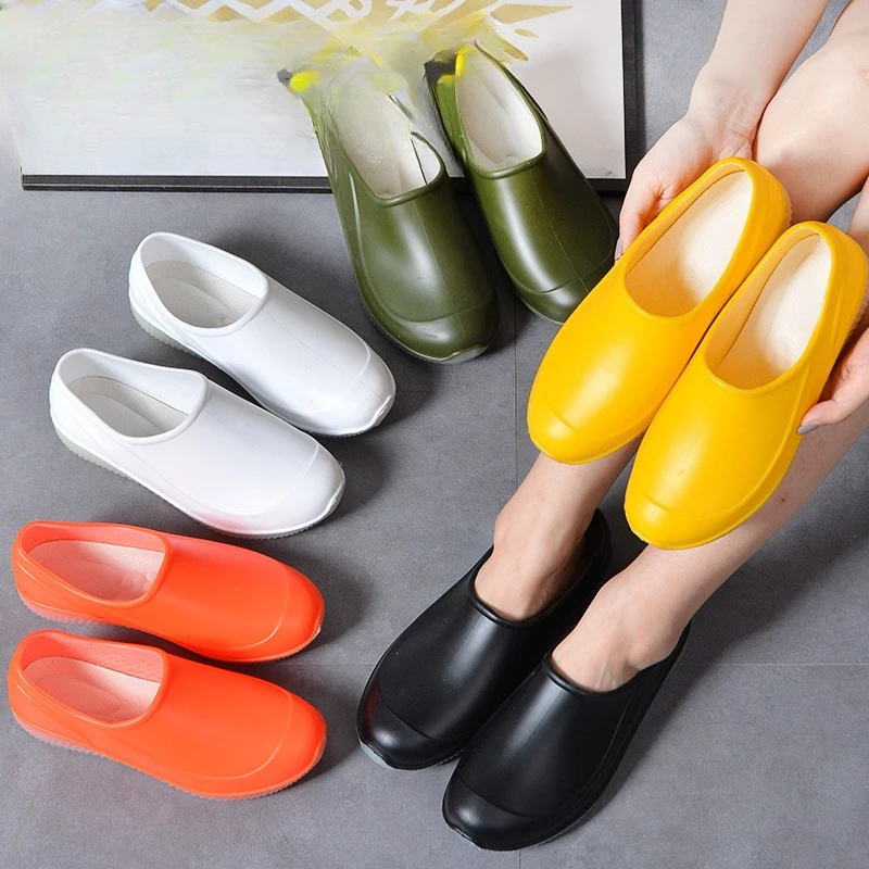 Sepatu Loafer Anti Air PVC Des - Fishing Boots ulasan dan harga