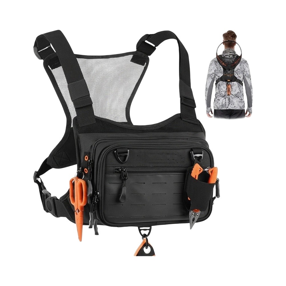 Ransel Rompi untuk Memancing d - Fishing Vest ulasan dan harga