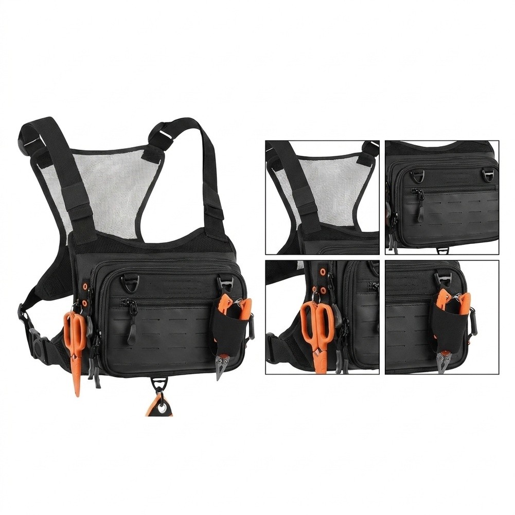 Ransel Rompi untuk Memancing d - Fishing Vest ulasan dan harga