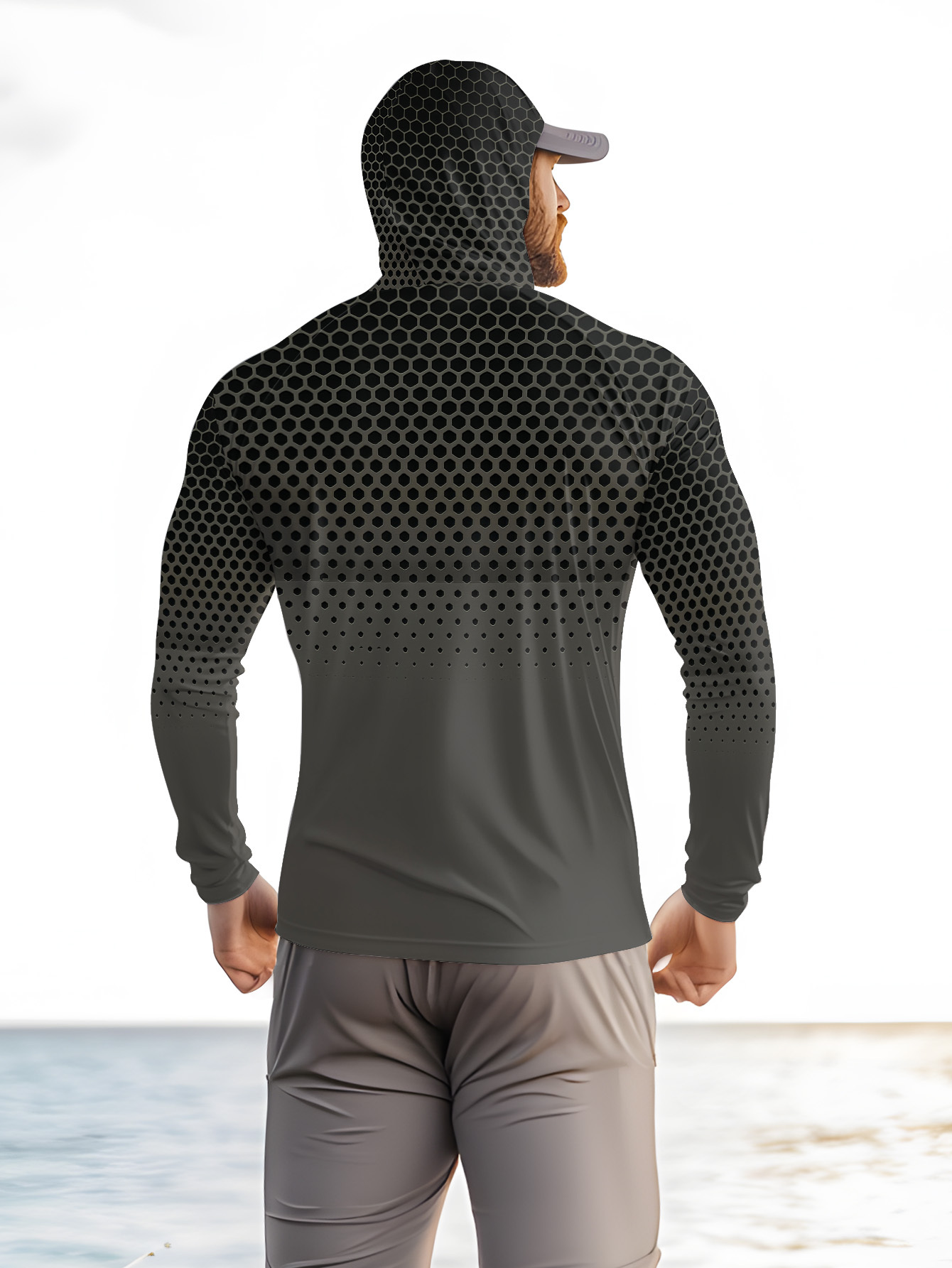 Hoodie Memancing Pria Musim Pa - Fishing Hoodie ulasan dan harga