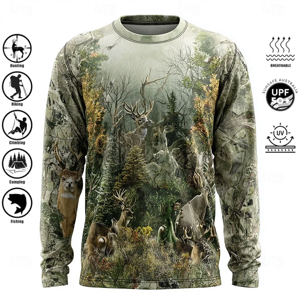 Kaos Lengan Panjang Pria, Baha - Fishing Shirt Uv Protection ulasan dan harga