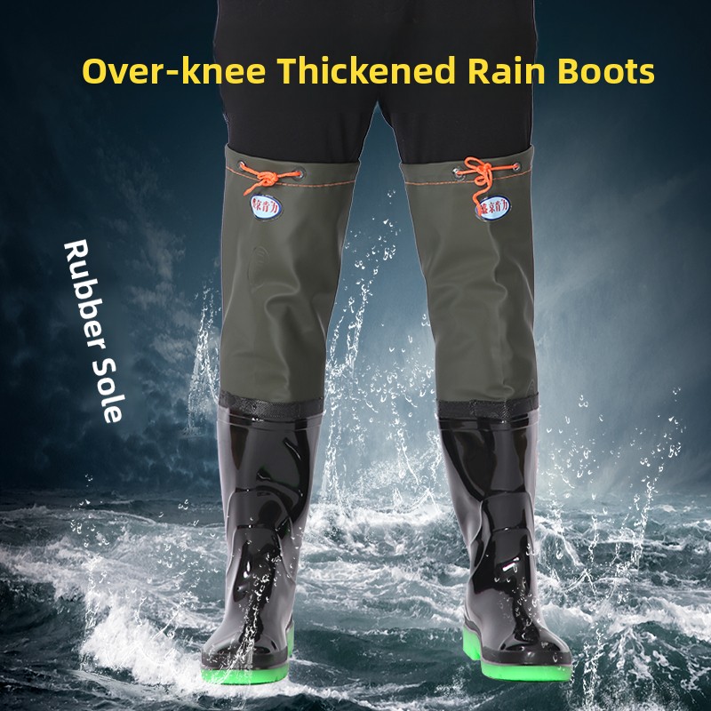 Sepatu Bot Hujan Setinggi Lutu - Fishing Pants Waterproof ulasan dan harga