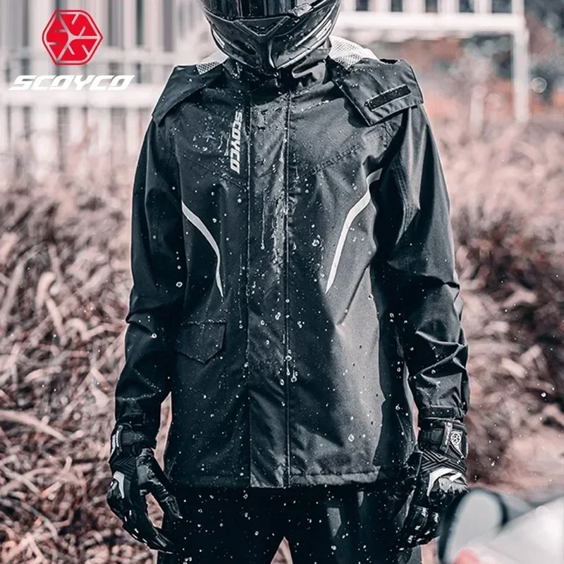 SCOYCO Set Jas Hujan Sepeda Mo - Fishing Rain Suit ulasan dan harga