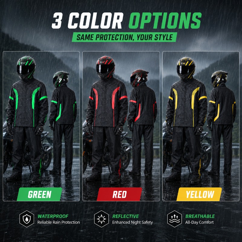 Setelan Jas Hujan Motor Jaket  - Fishing Rain Suit ulasan dan harga