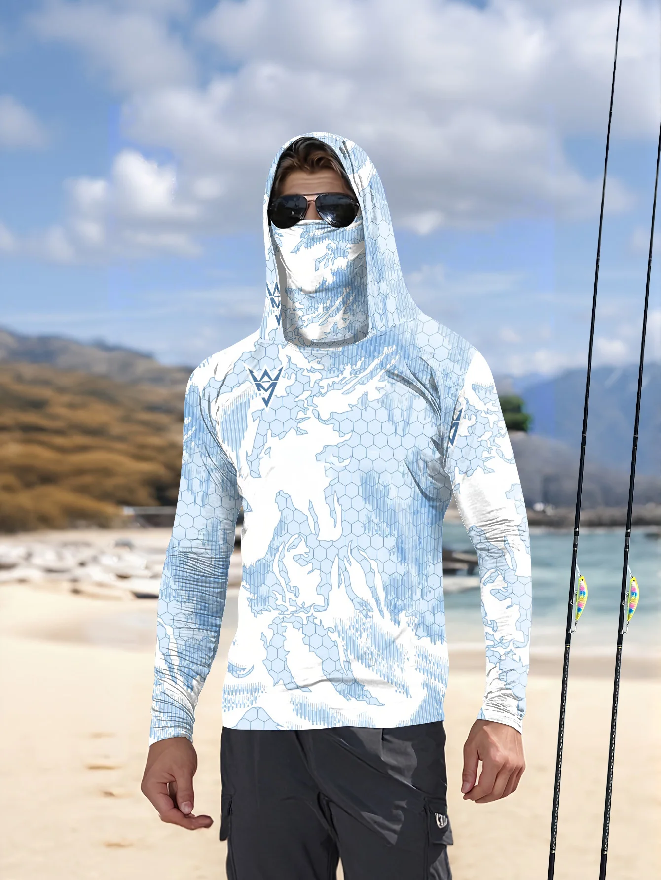 Kemeja Pancing Tahan UV Model  - Fishing Shirt Uv Protection ulasan dan harga