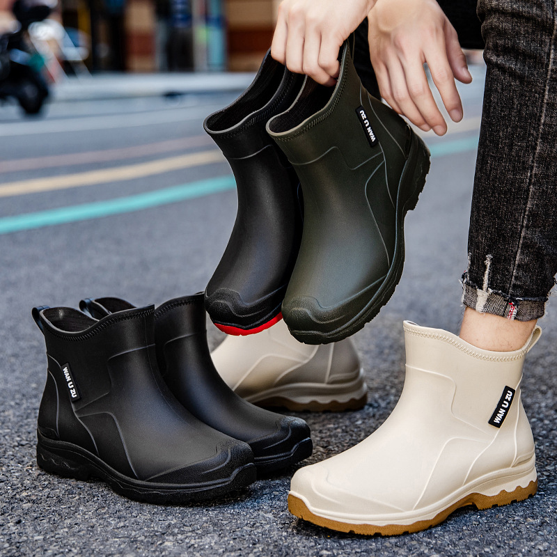Sepatu Bot Hujan Pria Model Pe - Fishing Boots ulasan dan harga
